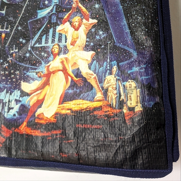 Star Wars A New Hope Recycled Messenger Tote Bag by Vandor - Picture 7 of 12